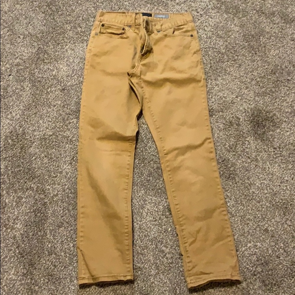 Camel Color skinny jeans
